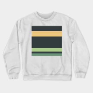 A world-class impression of Greyish, Onyx, Oxley, Laurel Green and Sand stripes. Crewneck Sweatshirt